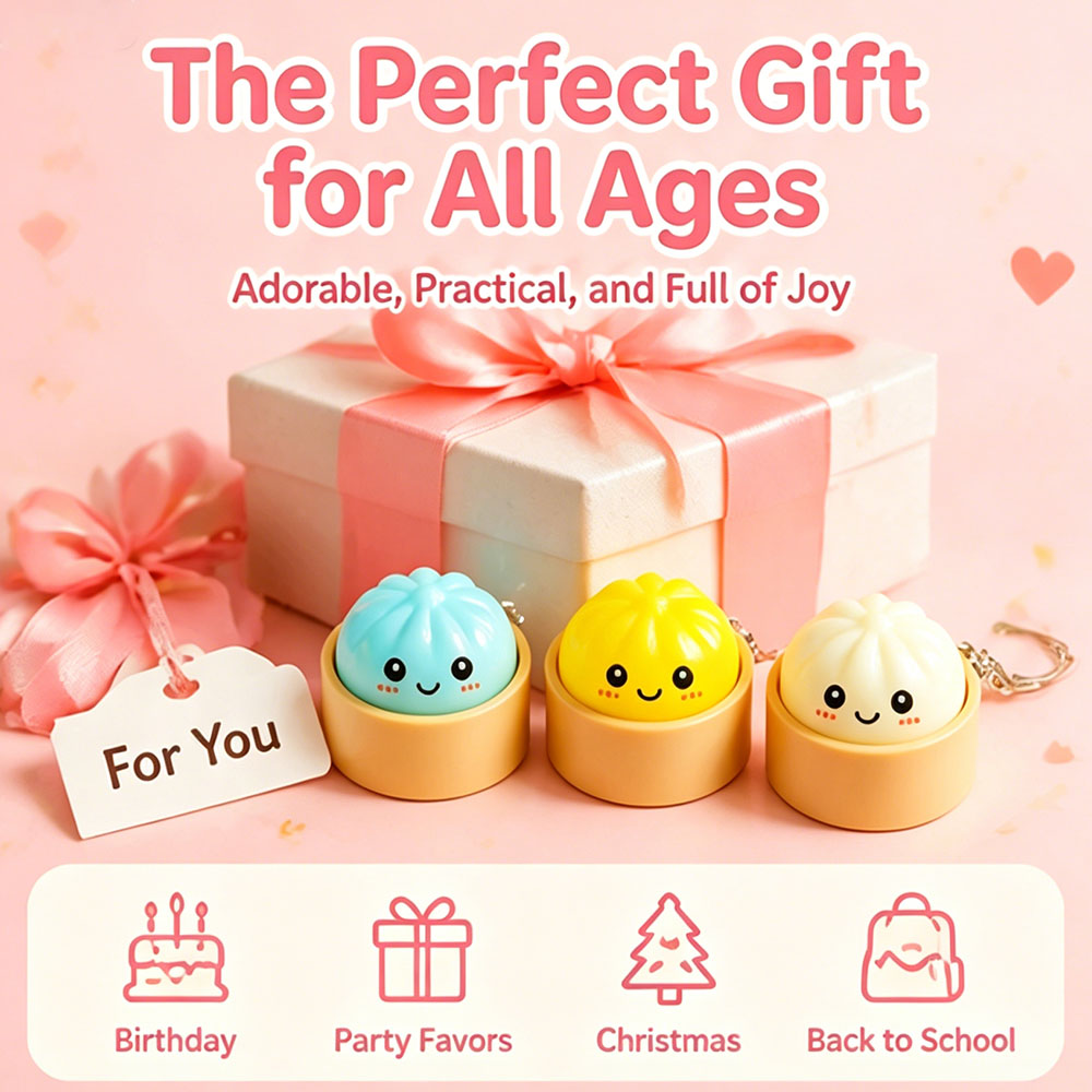 Car Accessories Bunnings - Gantungan Kunci Pangsit Bercahaya Kawaii dengan