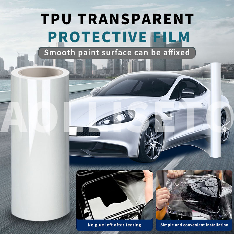 Car Door Handle Protector - Stiker Film Pelindung TPU Semi Bening
