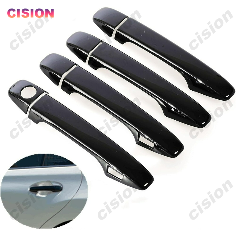 Pelindung Stiker ABS Hitam Ser - Car Door Handle Protector ulasan dan harga