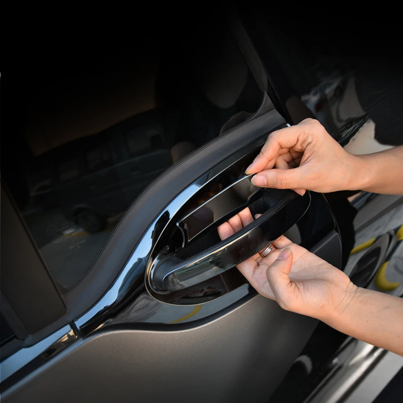 Stiker Trim Pelindung Mangkuk  - Car Door Handle Protector ulasan dan harga