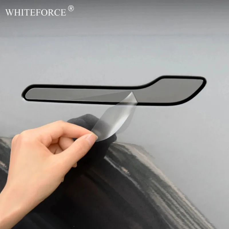 4PCS Stiker Pelindung Gagang P - Car Door Handle Protector ulasan dan harga
