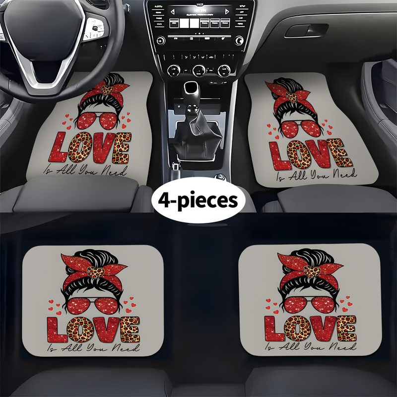 4Pcs Karpet Lantai Mobil, Moti - Car Accessories Bunnings ulasan dan harga